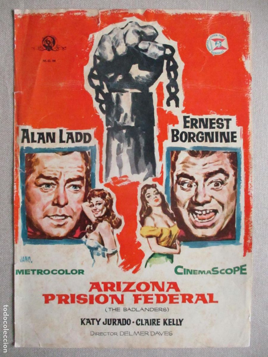 Cine: ARIZONA PRISION FEDERAL. GUIA ORIGINAL ESTRENO. PEDIDO MINIMO EN GUIAS 10 EUROS.