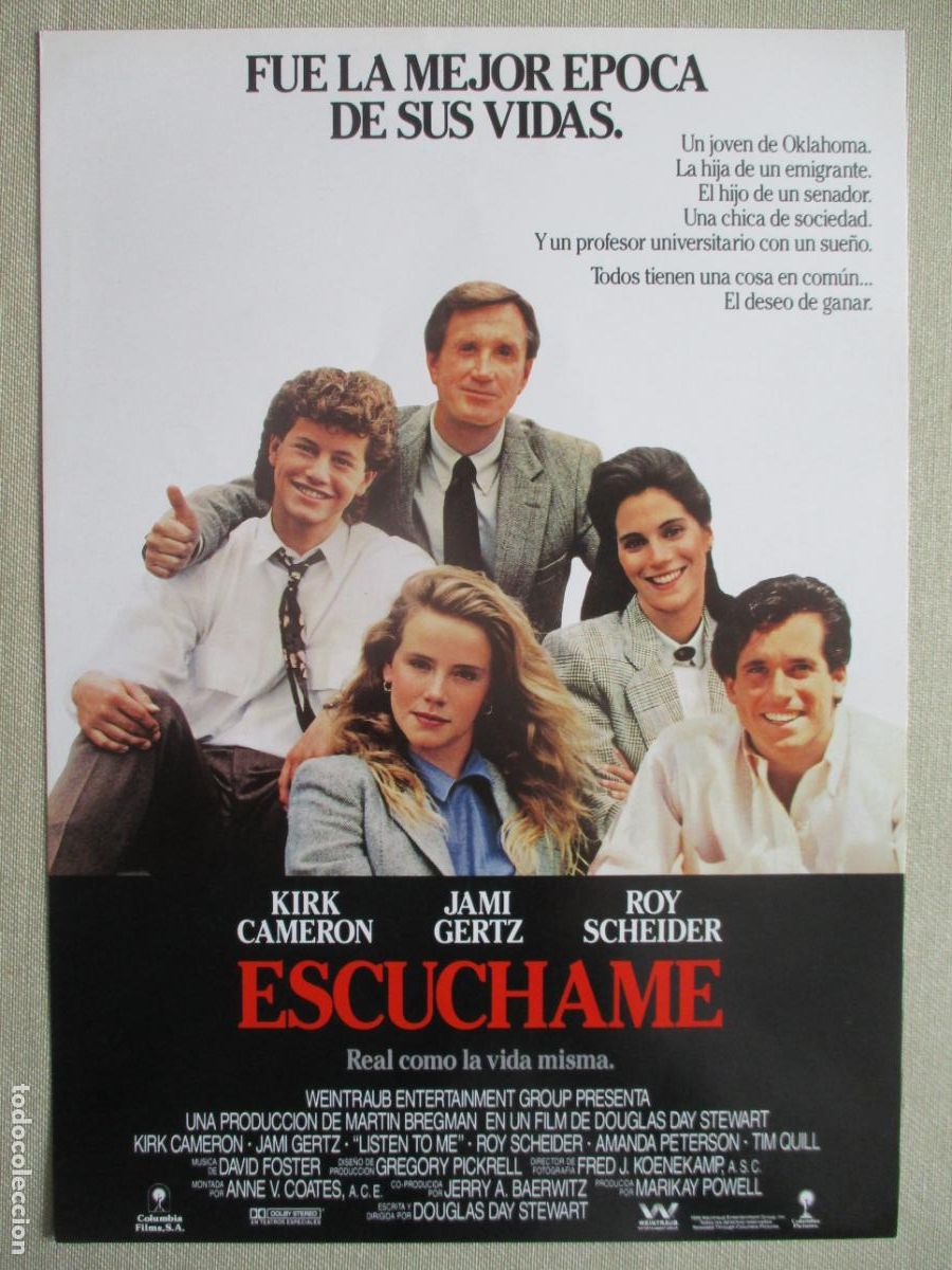 Cine: ESCUCHAME. GUIA ORIGINAL ESTRENO. PEDIDO MINIMO EN GUIAS 10 EUROS.