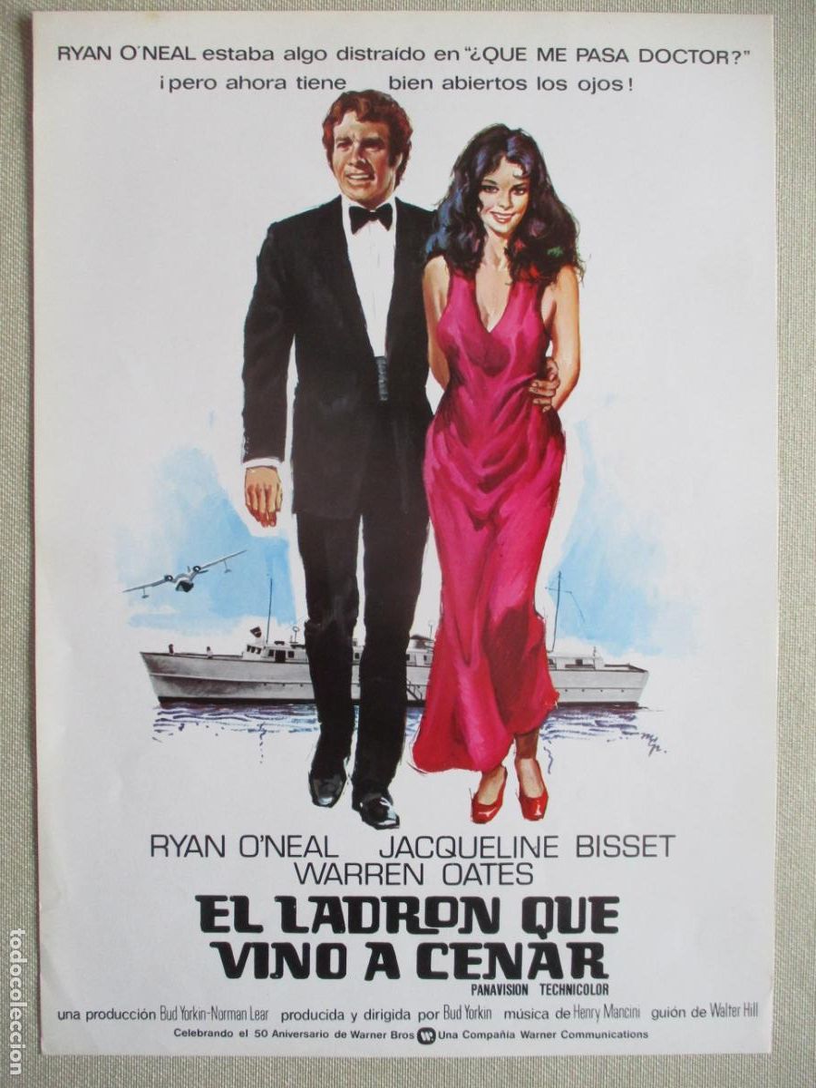 Cine: EL LADRON QUE VINO A CENAR. GUIA ORIGINAL ESTRENO. PEDIDO MINIMO EN GUIAS 10 EUROS.