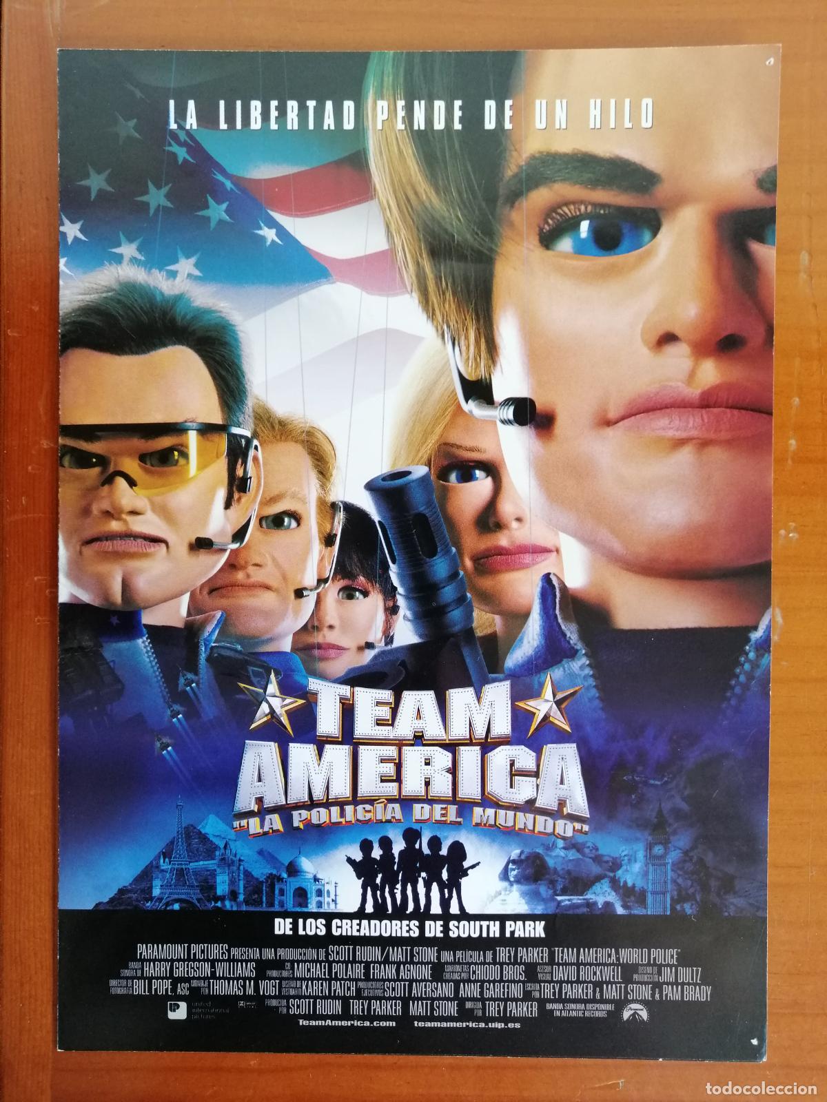 Cinema: G10341 TEAM AMERICA (LA POLICIA DEL MUNDO)-DOBLE