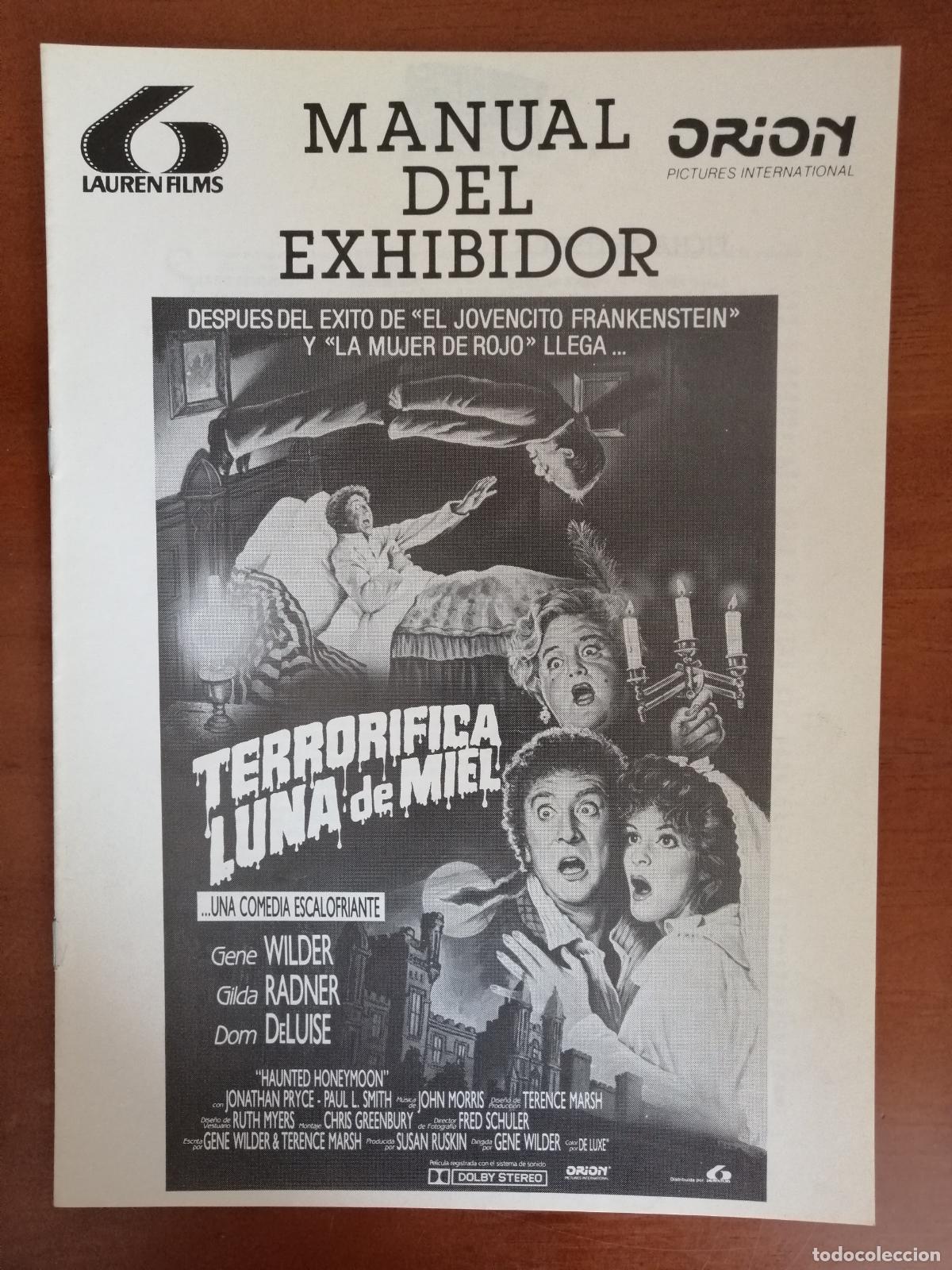 Cine: G10375 TERRORIFICA LUNA DE MIEL-LIBRO 8 PAGINAS