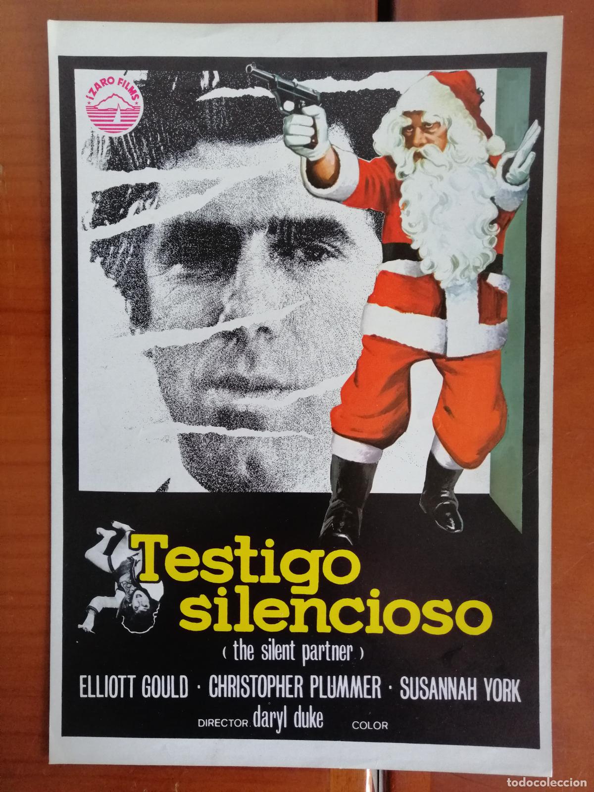 Cine: G10387 TESTIGO SILENCIOSO (THE SILENT PARTNER)-SENCILLO