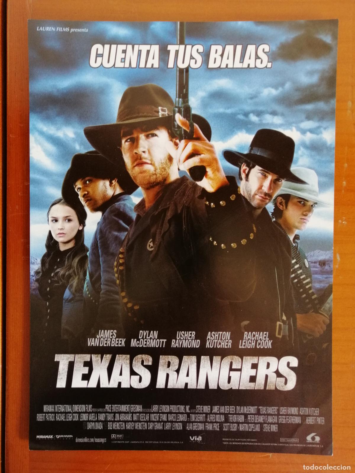 Cine: G10390 TEXAS RANGERS-SENCILLO