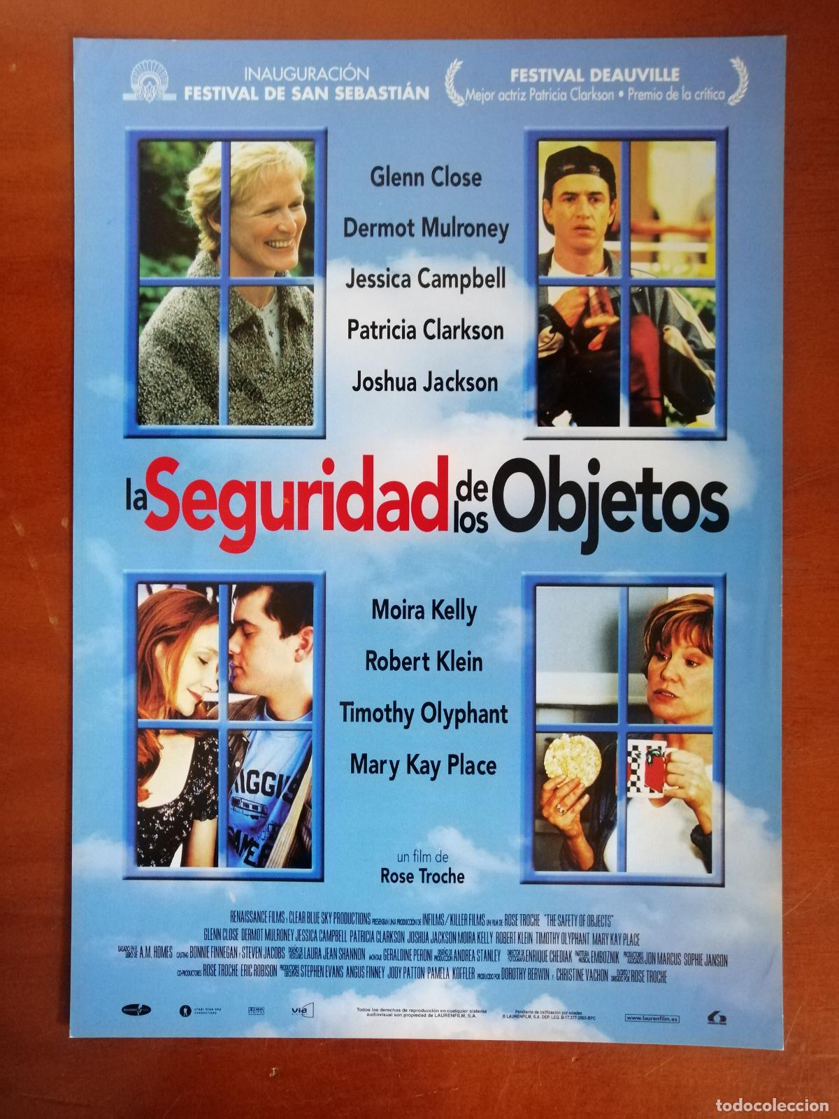 Cine: G6660 LA SEGURIDAD DE LOS OBJETOS-SENCILLO