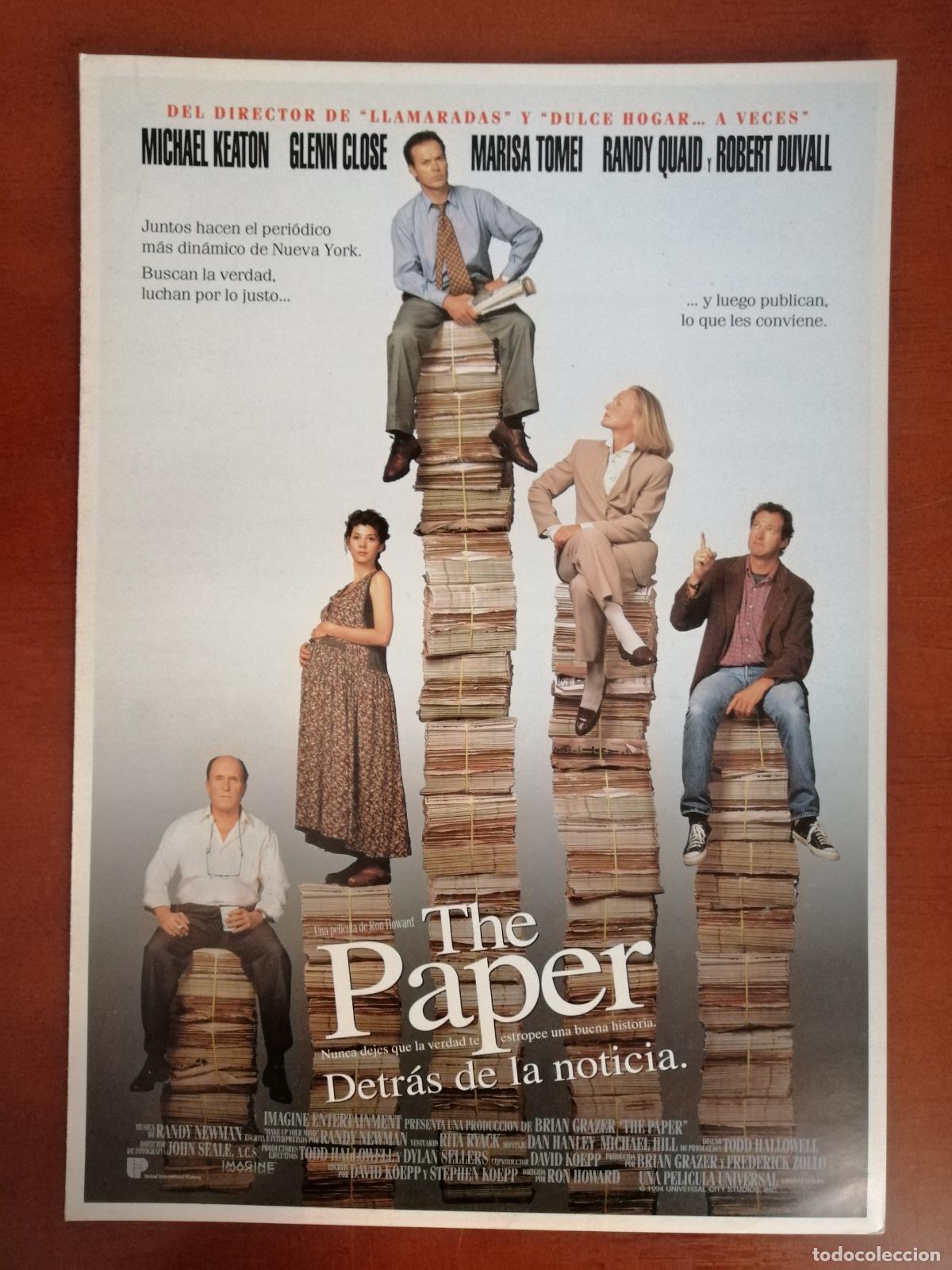 Cine: G10521 THE PAPER (DETRAS DE LA NOTICIA)-DOBLE