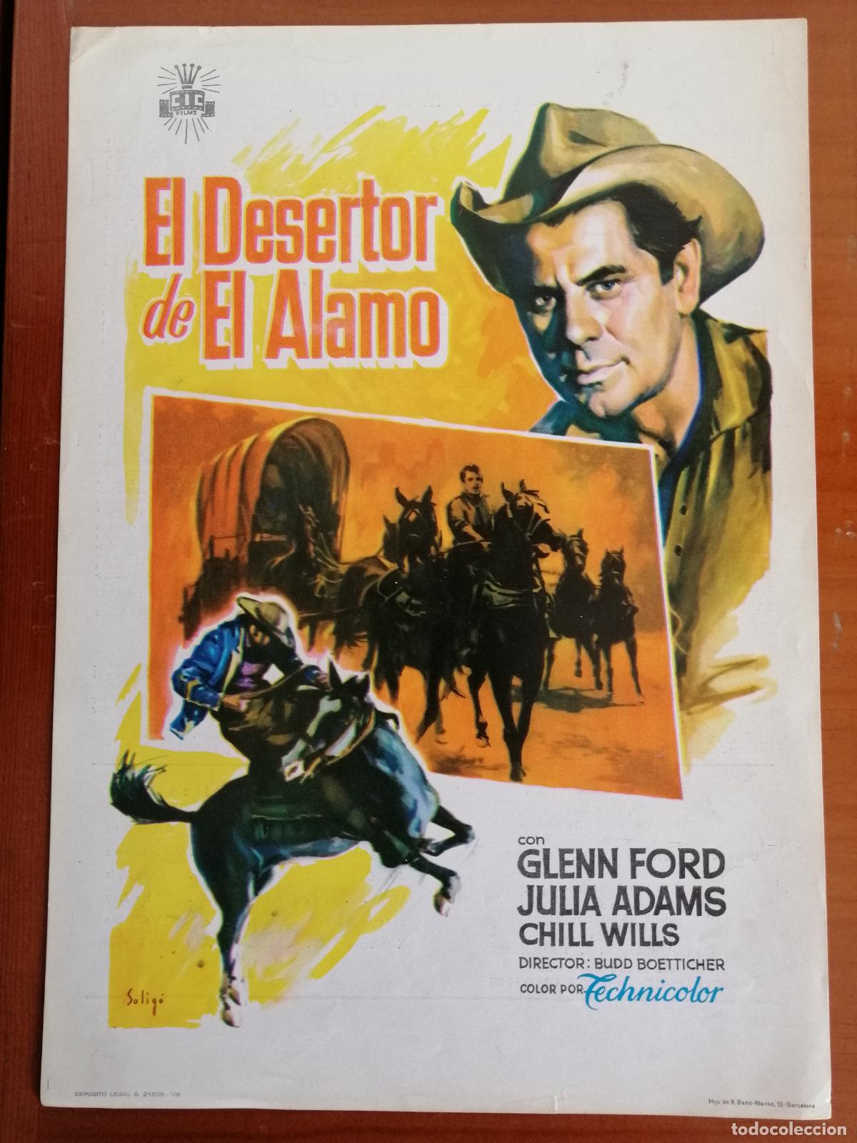 Cinema: G2936 EL DESERTOR DE EL ALAMO-SENCILLO