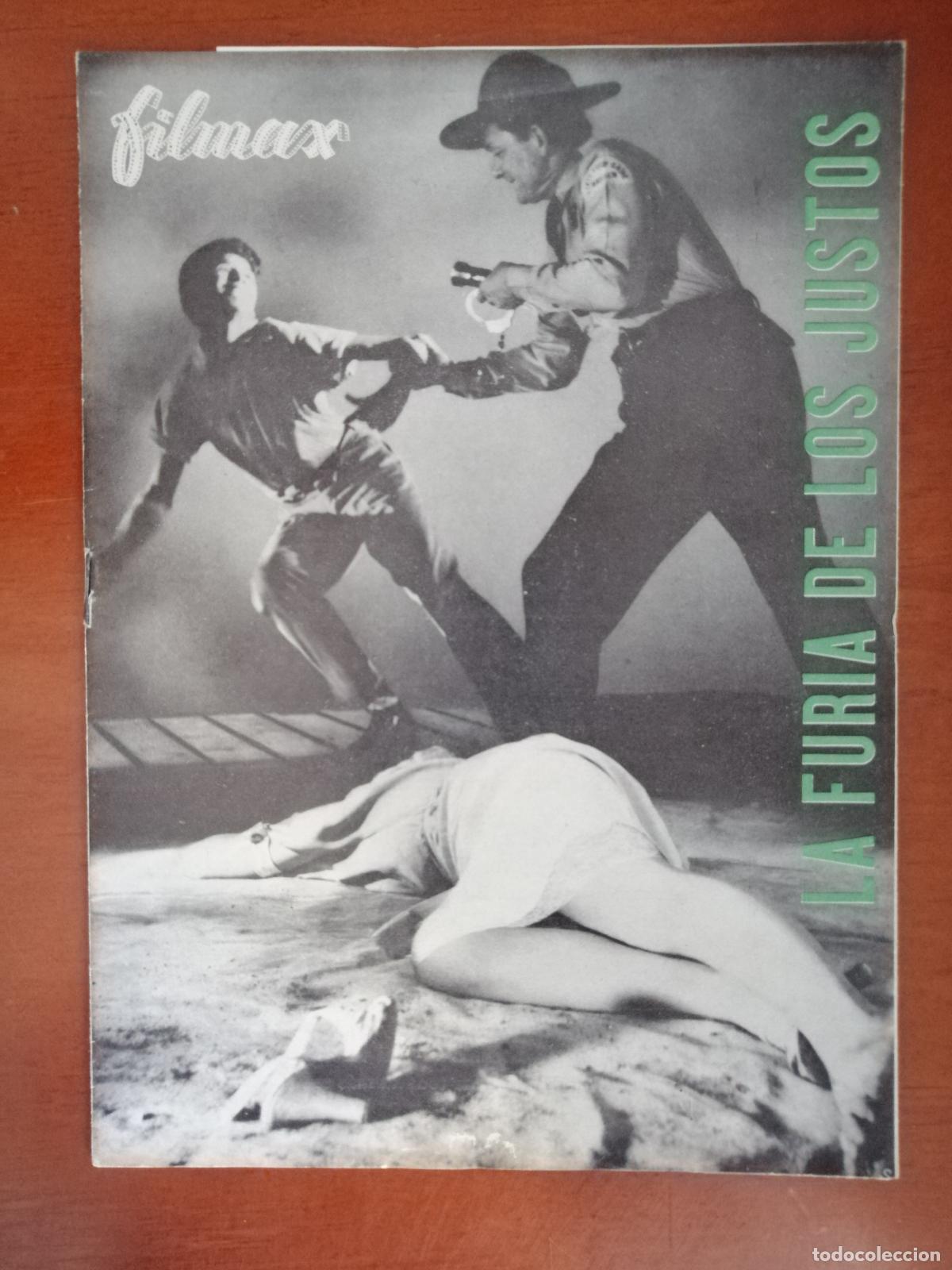 Cine: G6060 LA FURIA DE LOS JUSTOS-LIBRO 12 PAGINAS