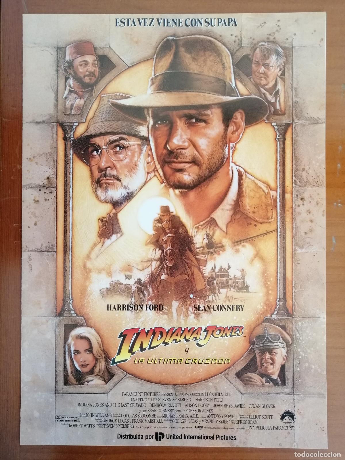 Cine: G5314 INDIANA JONES Y LA ULTIMA CRUZADA-DOBLE