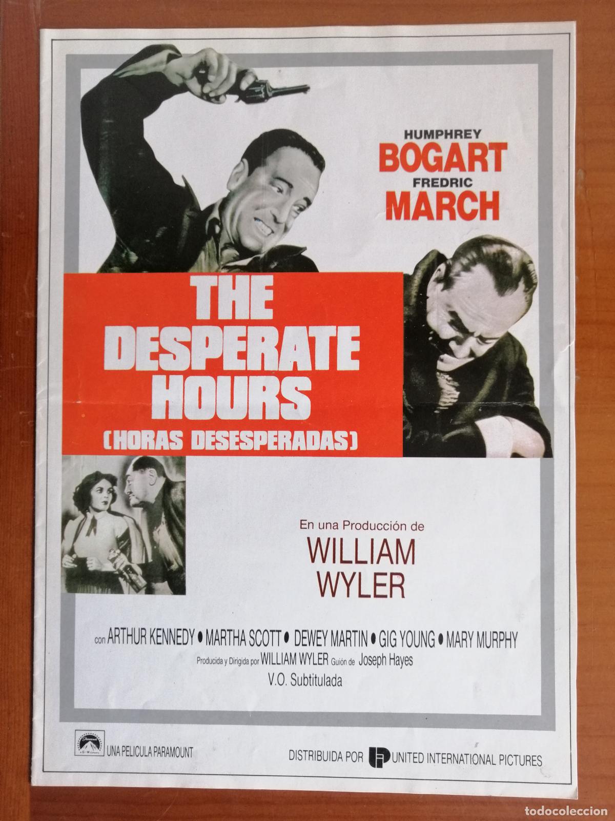 Kino: G10427 THE DESPERATE HOURS (HORAS DESESPERADAS)-DOBLE