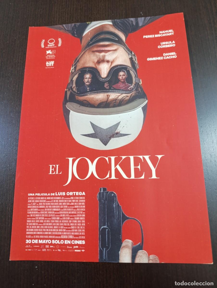 Kino: EL JOCKEY (GUIA PUBLICITARIA CINE ORIGINAL SIMPLE) URSULA CORBERO, L. ORTEGA (PEDIDO MINIMO 5 EUROS)