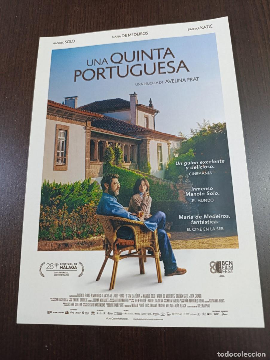 Kino: UNA QUINTA PORTUGUESA (GUIA PUBLICITARIA CINE ORIGINAL SIMPLE) (PEDIDO MINIMO 5 EUROS)