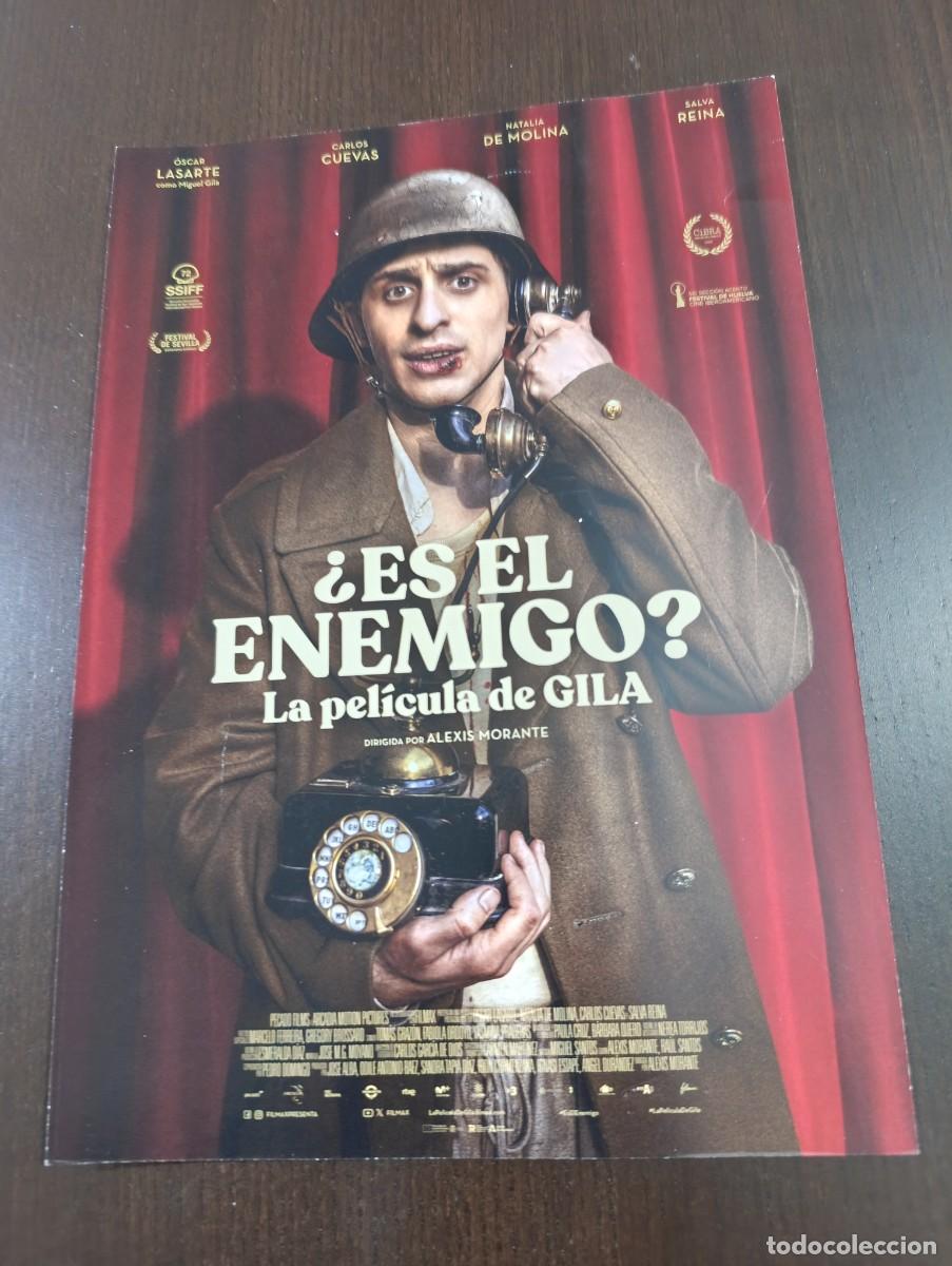 Kino: &iquest;ES EL ENEMIGO? (GUIA PUBLICITARIA CINE ORIGINAL SIMPLE) GILA (PEDIDO MINIMO 5 EUROS)
