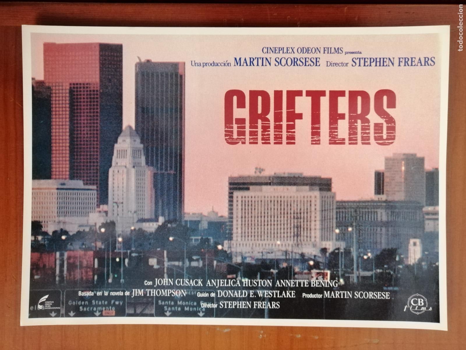 Cine: G10455 THE GRIFTERS (LOS TIMADORES)-SENCILLO
