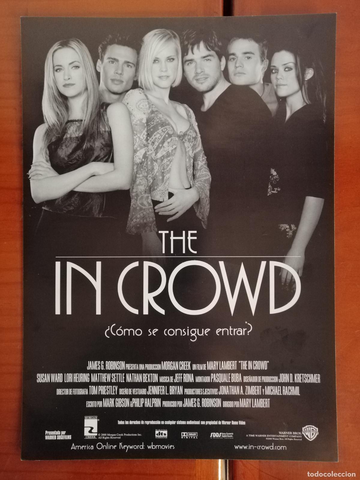 Cine: G10480 THE IN CROWD (&iquest;COMO SE CONSIGUE ENTRAR?)-SENCILLO
