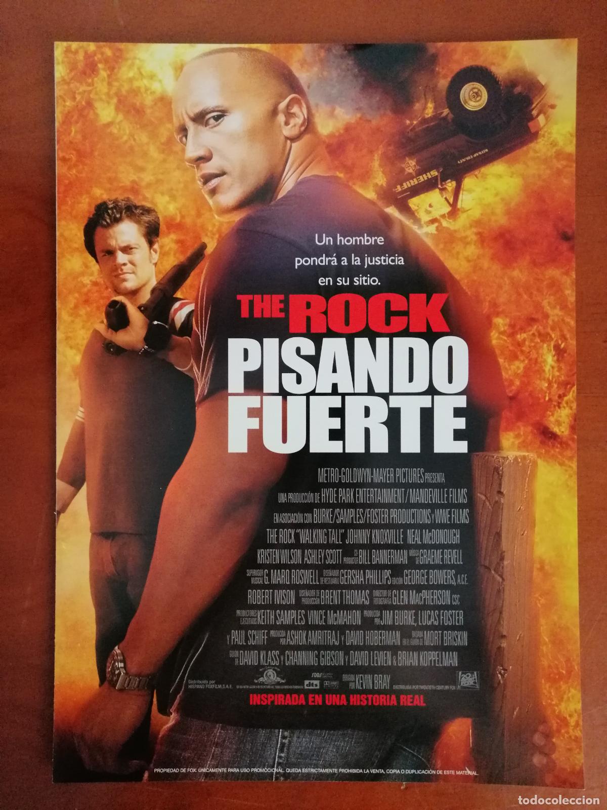 Cine: G10537 THE ROCK (PISANDO FUERTE)-DOBLE