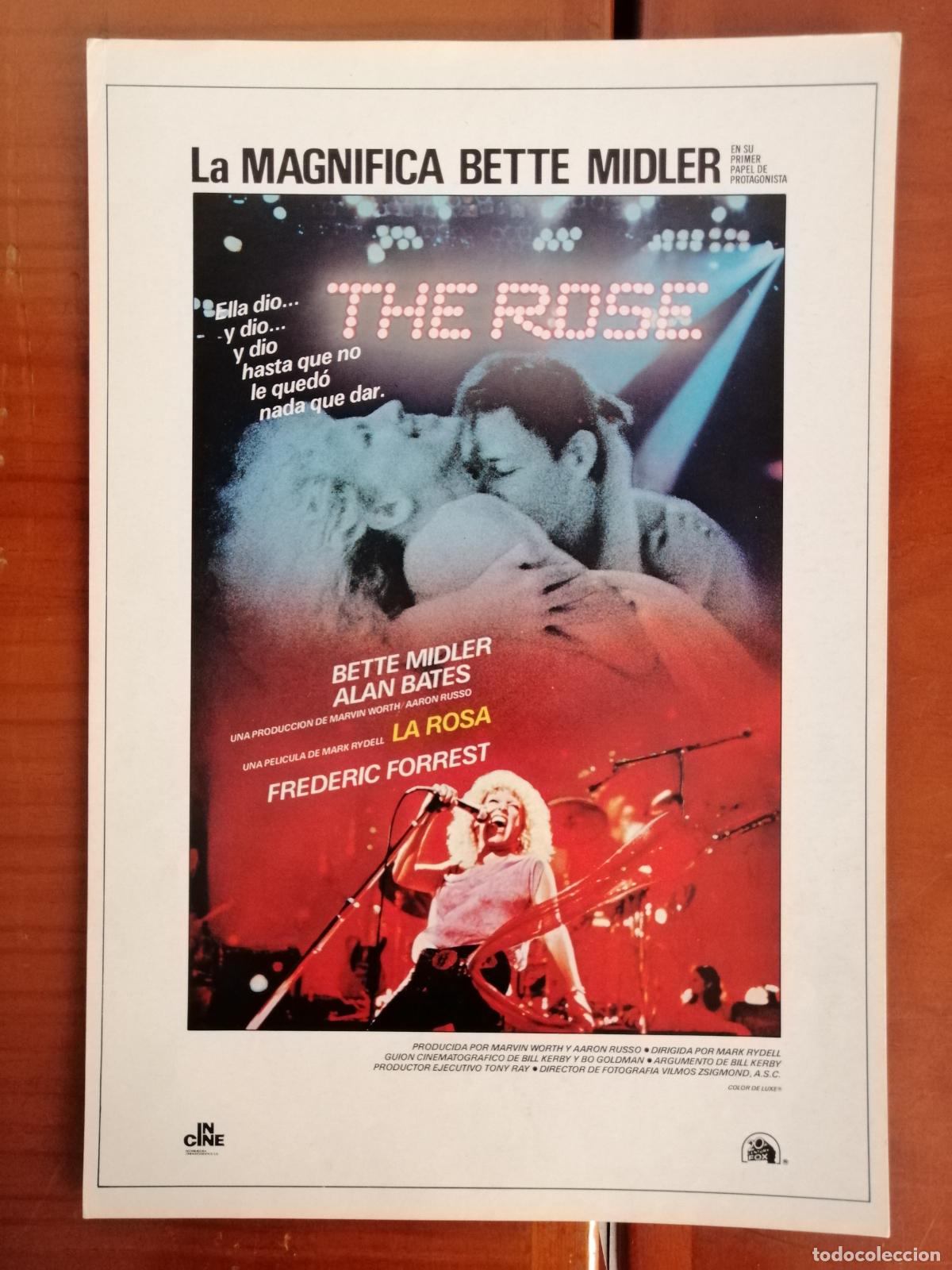 Cine: G10540 THE ROSE-SENCILLO