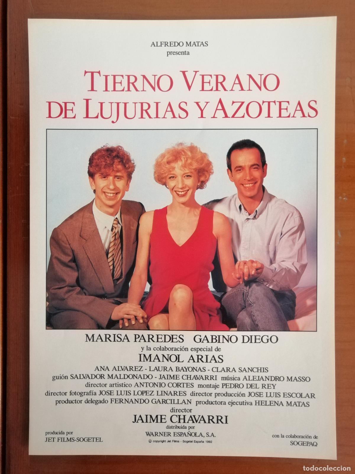 Cinema: G10595 TIERNO VERANO DE LUJURIAS Y AZOTEAS-SENCILLO