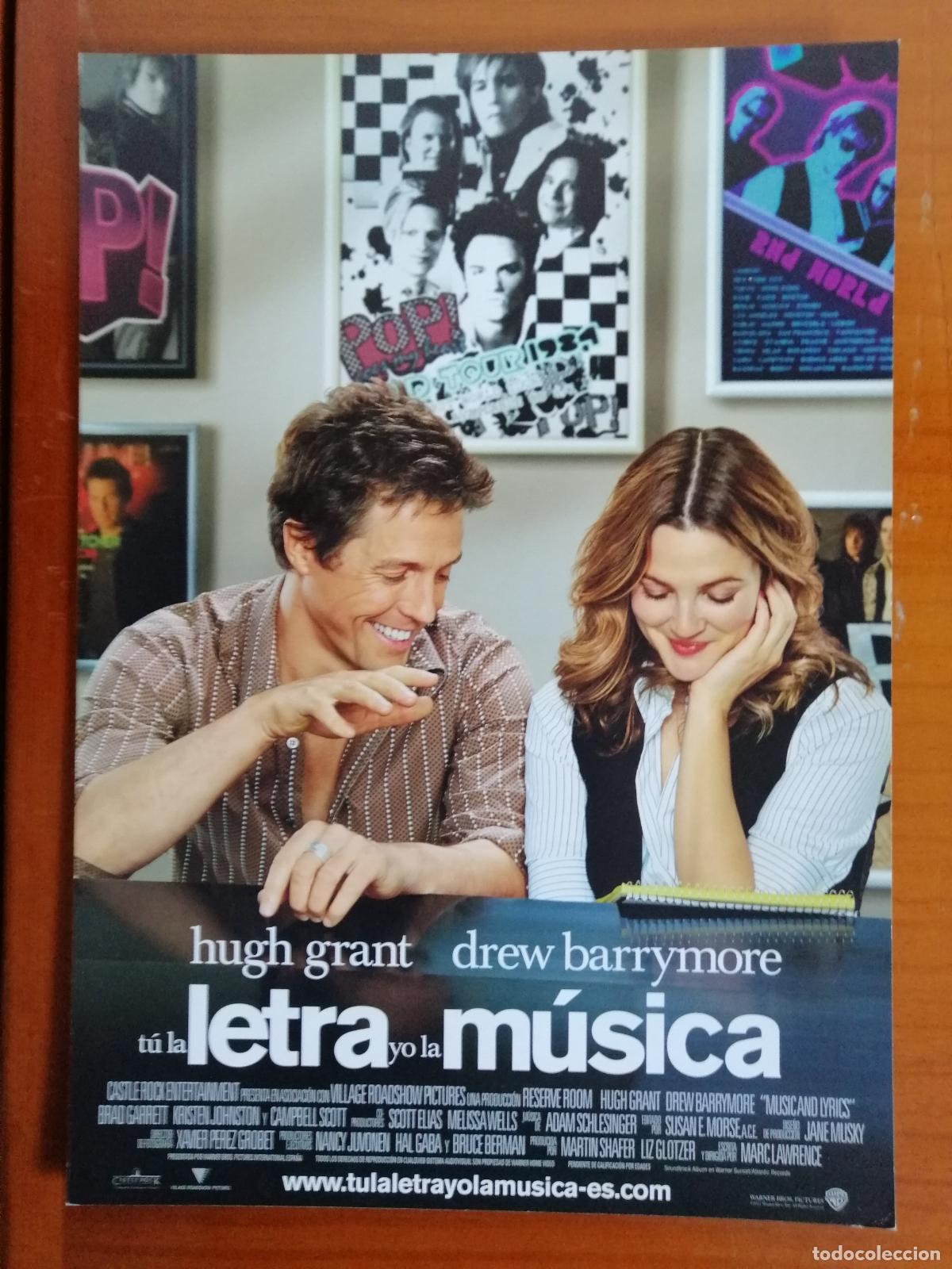 Cine: G10838 TU LA LETRA YO LA MUSICA-SENCILLO