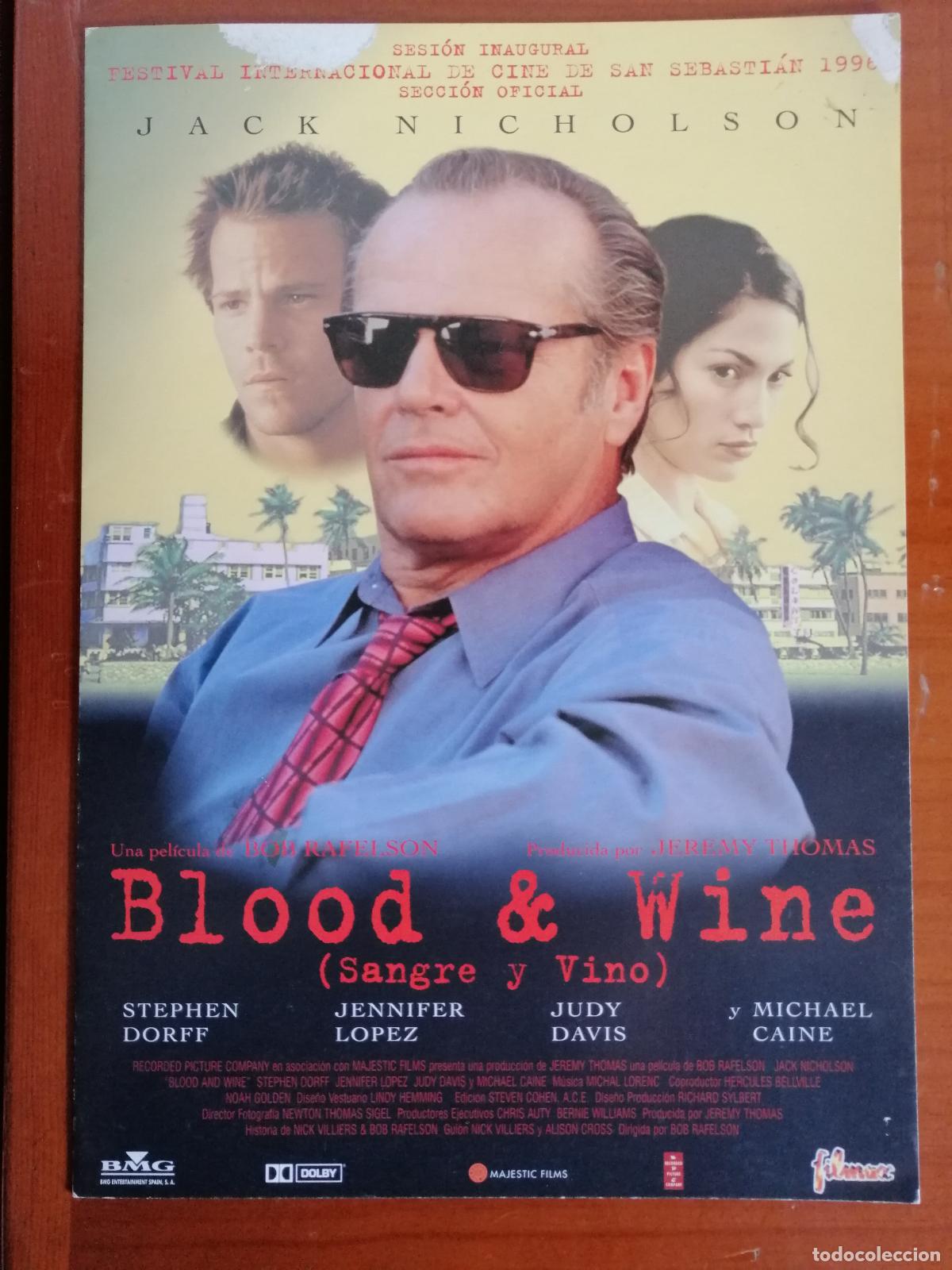 Cinema: G1093 BLOOD & WINE (SANGRE Y VINO)-TRIPLE