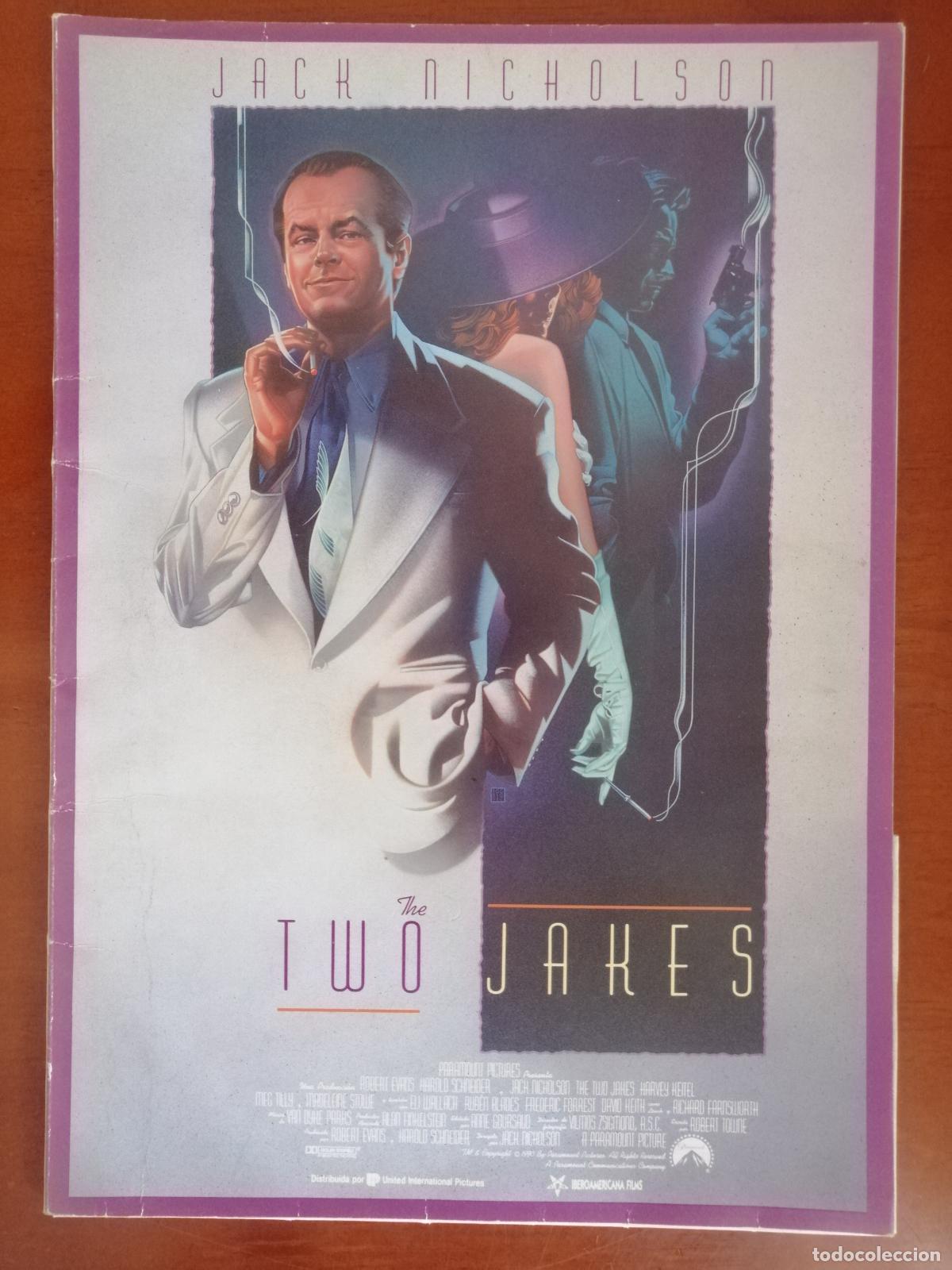 Cine: G10551 THE TWO JAKES-LIBRO 20 PAGINAS EN CARPETA