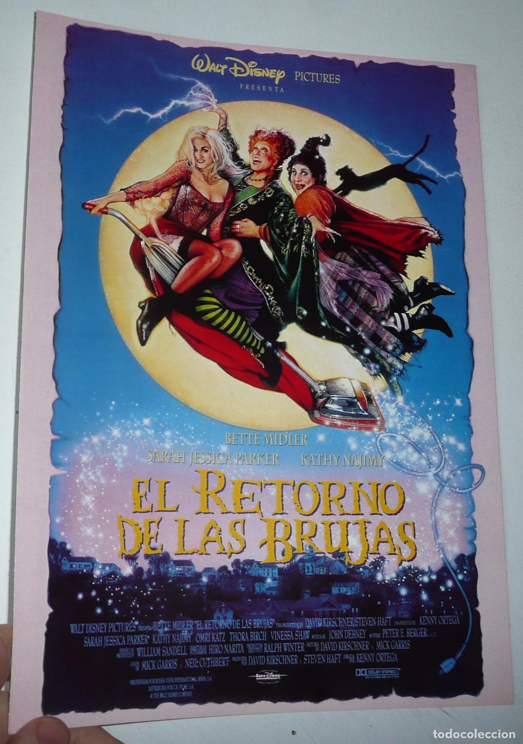 Cine: El retorno de las brujas (Kenny Ortega, 1993) Bette Midler, Sarah Jessica Parker, Kathy Najimy