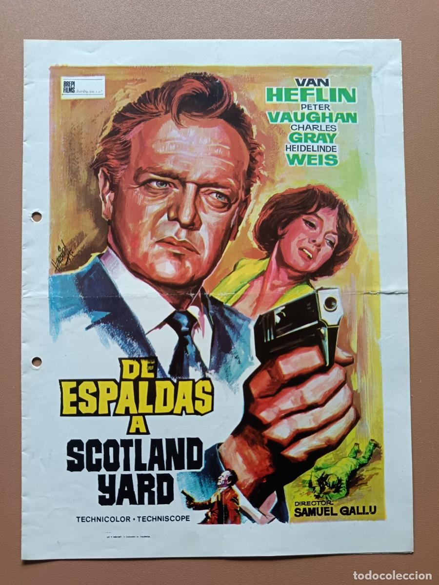 Cinema: DE ESPALDAS A SCOTLAN YARD