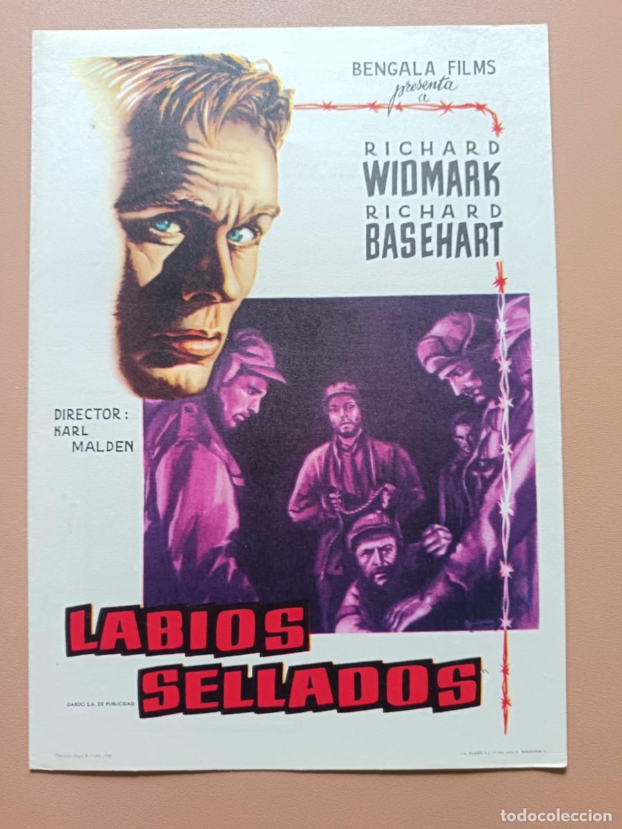 Cine: LABIOS SELLADPS- R. WIDMARK - Foto 1