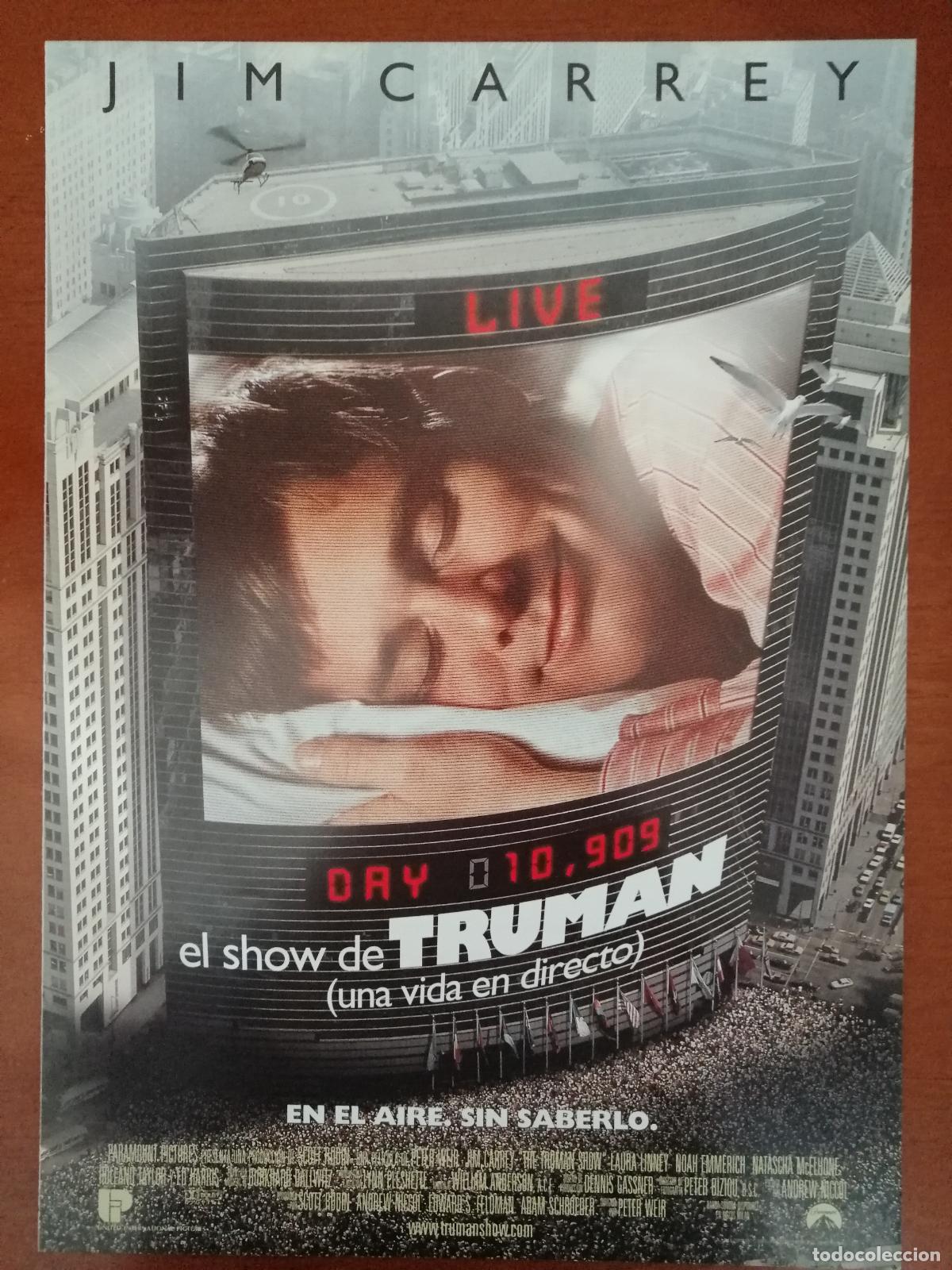 Cine: G3887 EL SHOW DE TRUMAN (UNA VIDA EN DIRECTO)-DOBLE