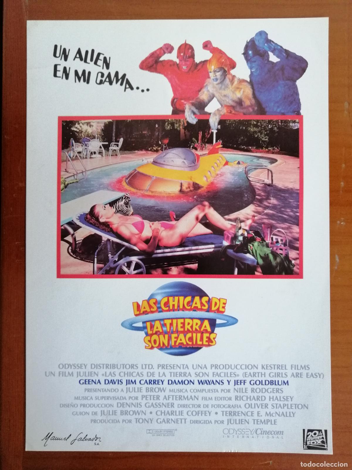 Cine: G6969 LAS CHICAS DE LA TIERRA SON FACILES-SENCILLO