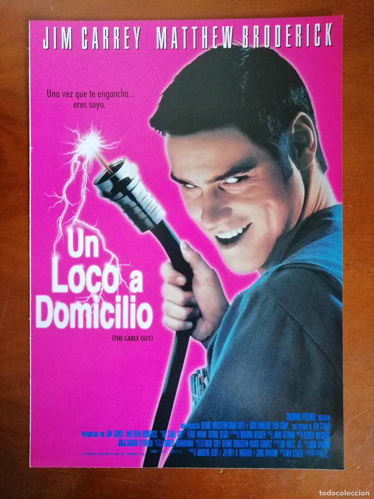 Cine: G10993 UN LOCO A DOMICILIO (THE CABLE GUY)-SENCILLO
