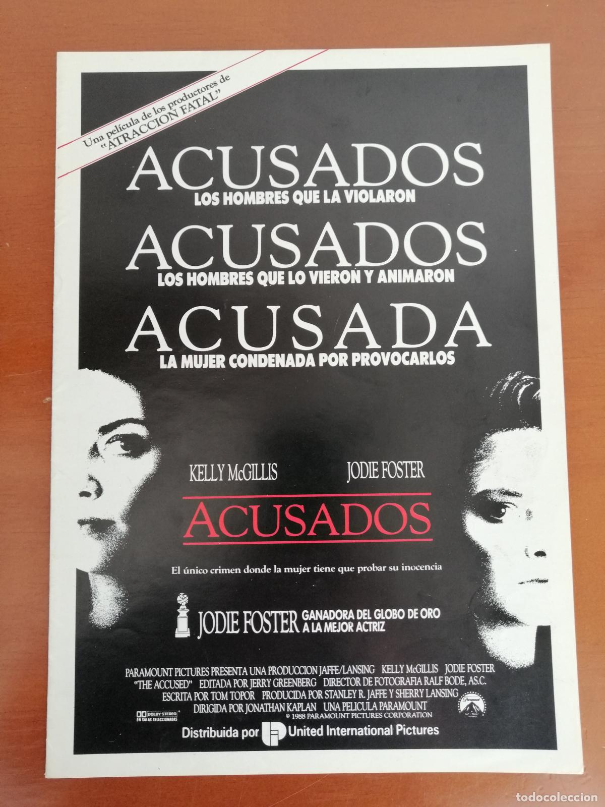 Cine: G250 ACUSADOS-DOBLE-