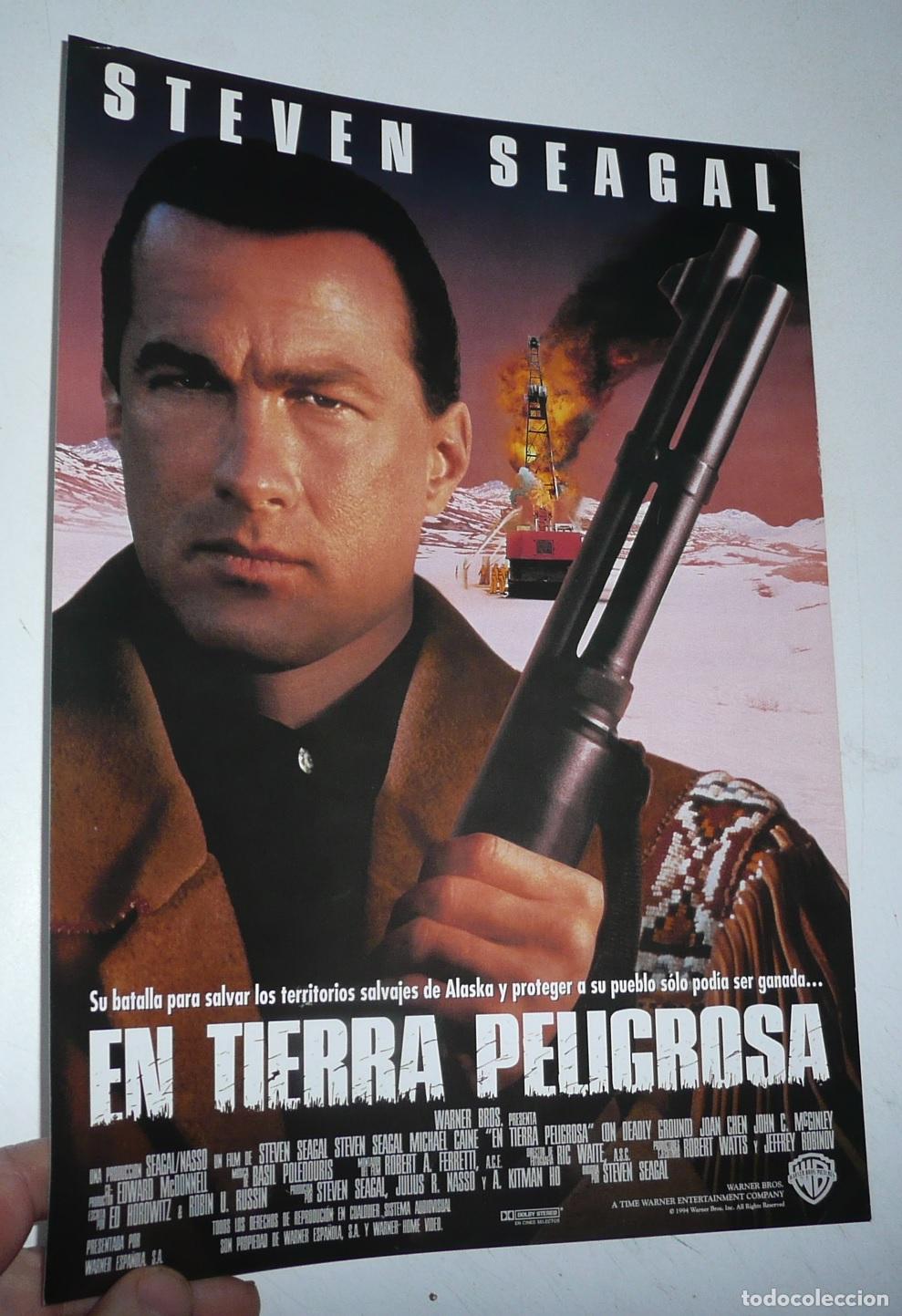 Cine: En tierra peligrosa (Steven Seagal, 1984) Gu&iacute;a de cine. Steven Seagal, Michael Caine