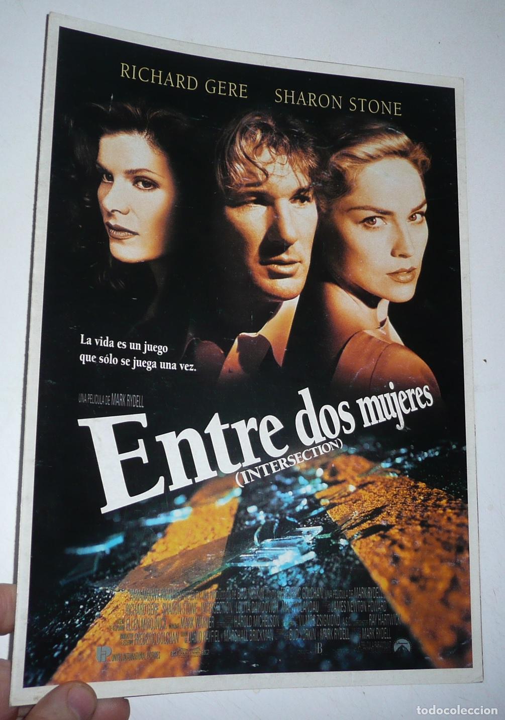 Cinema: Entre dos mujeres (Mark Rydell, 1994) Gu&iacute;a de cine. Sharon Stone, Richard Gere, Lolita Davidovich