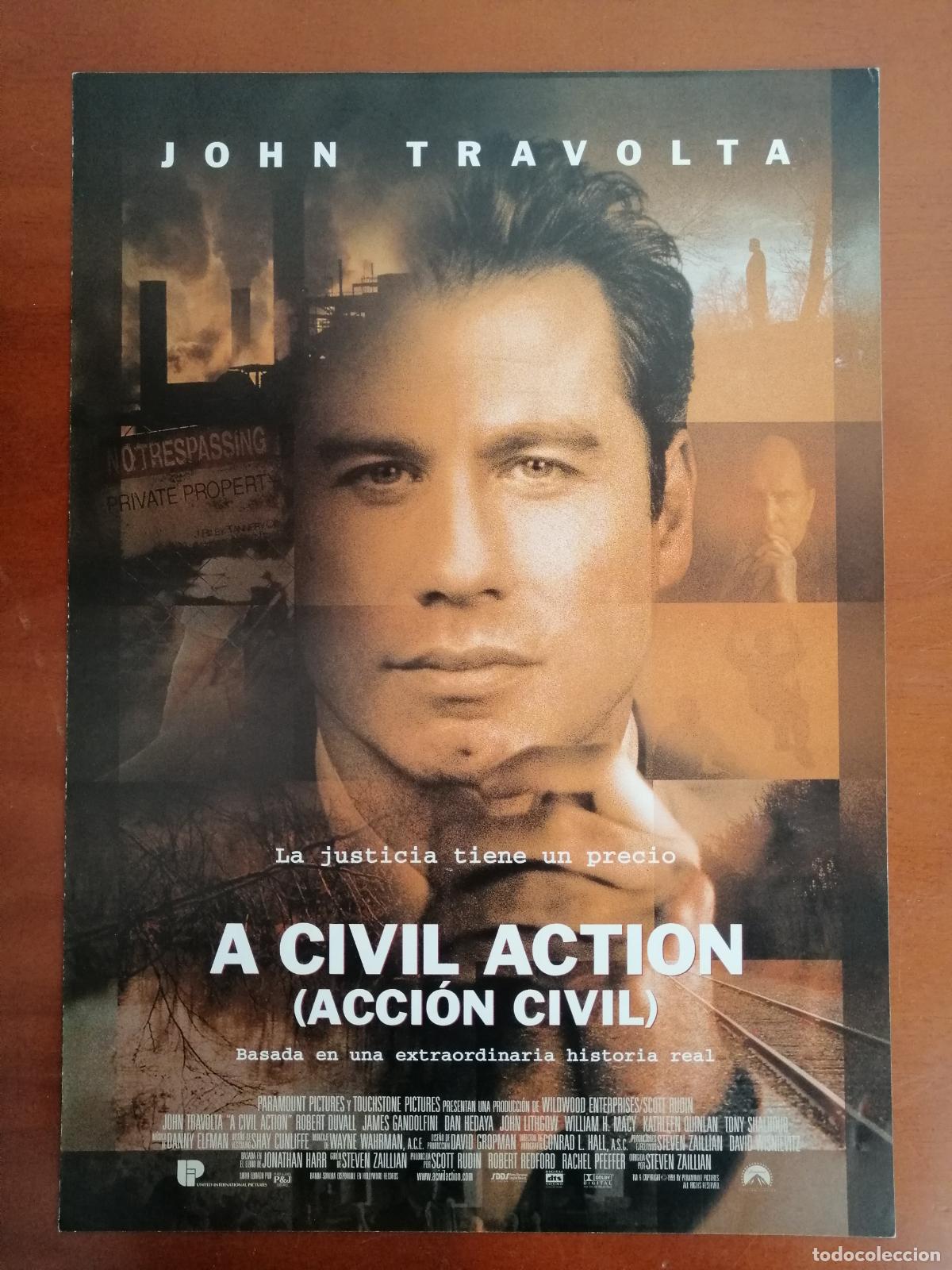 Cine: G153 A CIVIL ACTION (ACCION CIVIL)-DOBLE