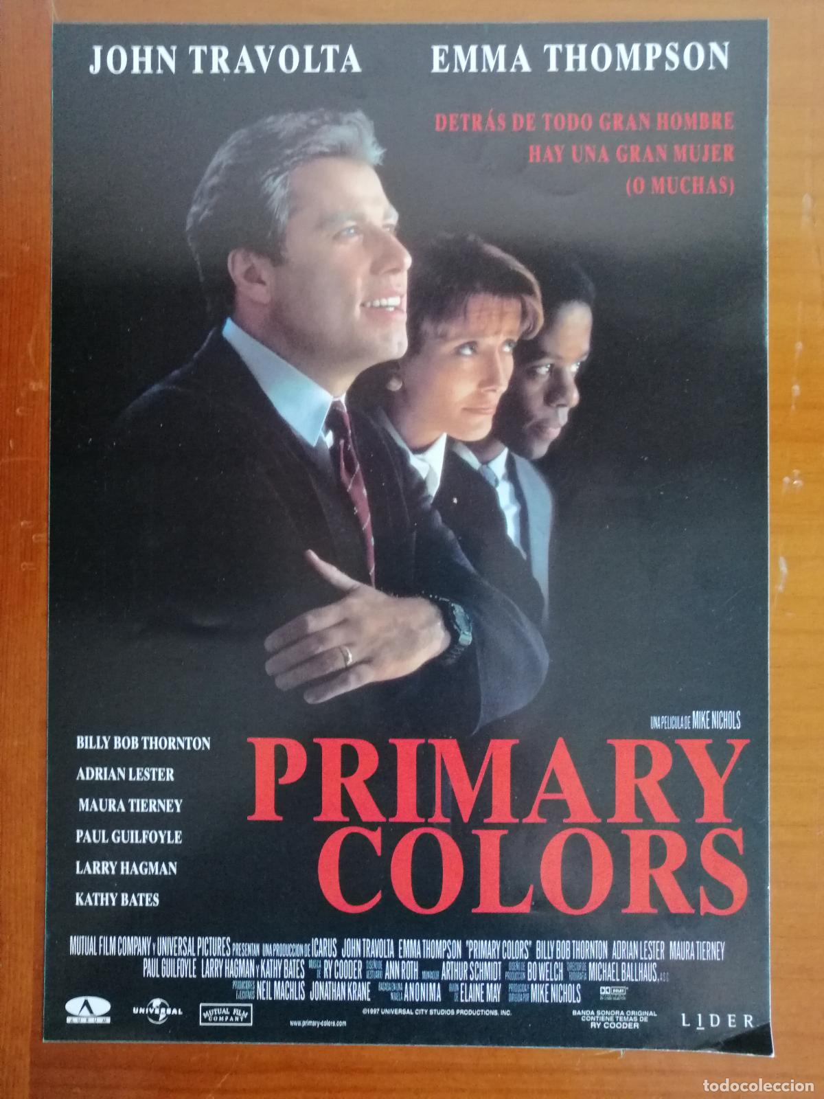 Cine: G9178 PRIMARY COLORS-SENCILLO