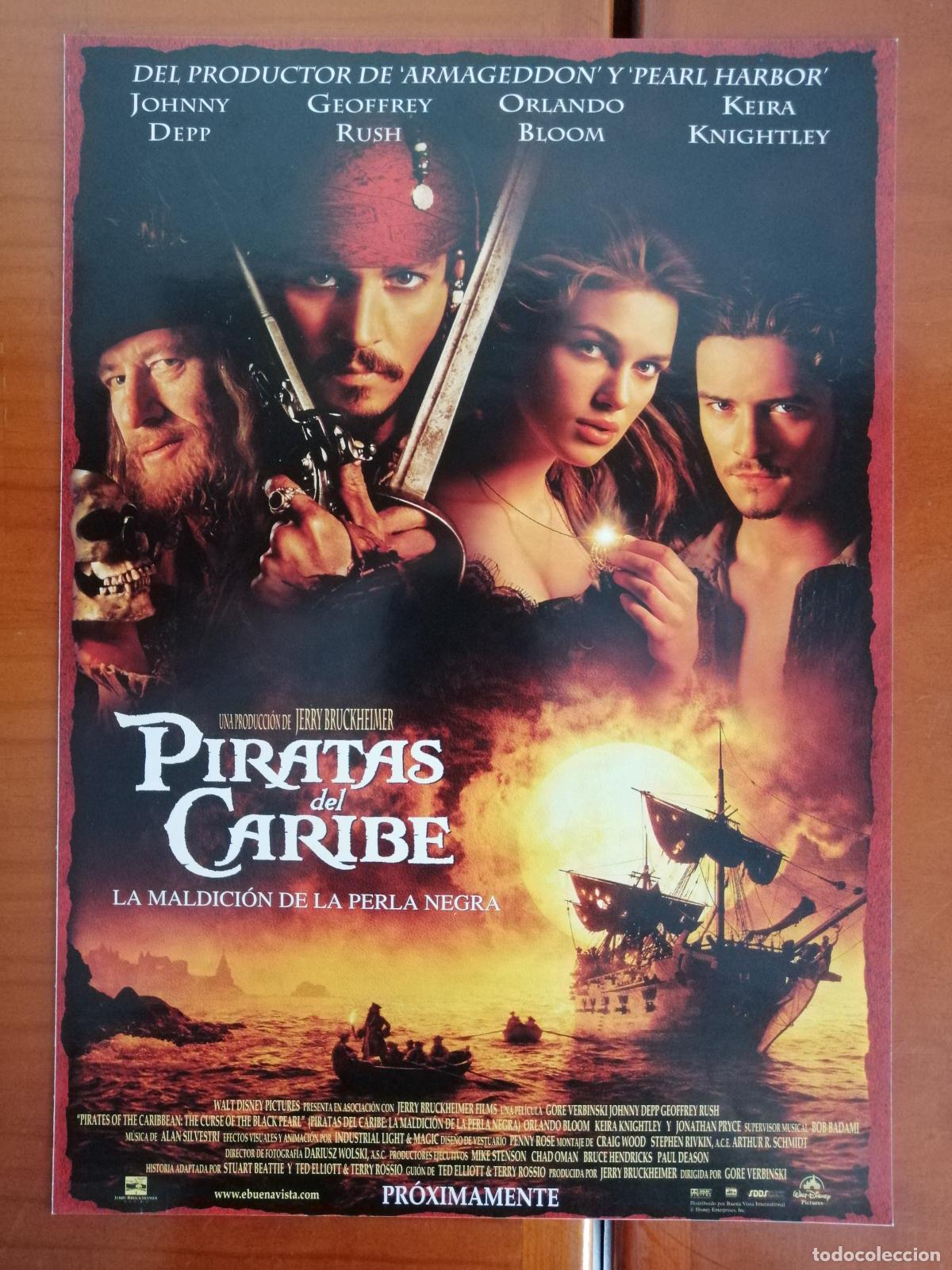 Cine: G9043 PIRATAS DEL CARIBE (LA MALDICION DE LA PERLA NEGRA)-DOBLE