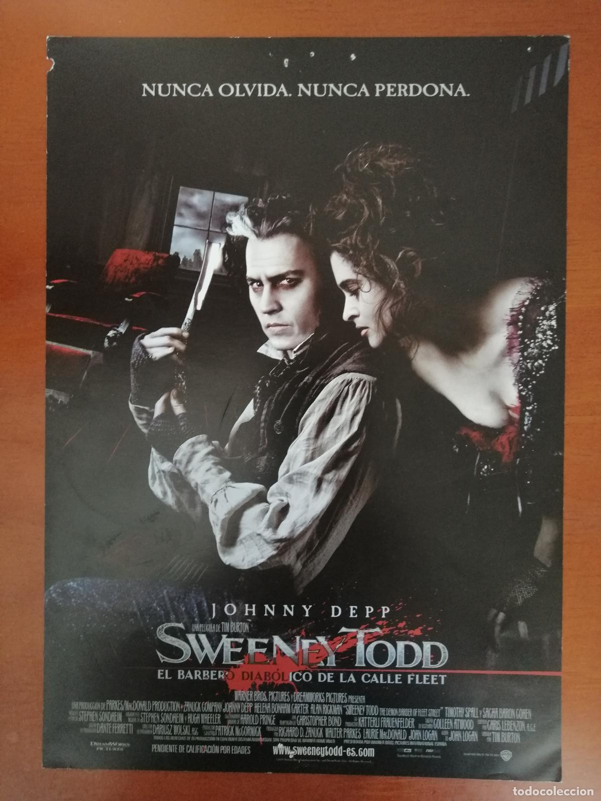 Cine: G10261 SWEENEY TODD (EL BARBERO DIABOLICO DE LA CALLE FLEET)-SENCILLO