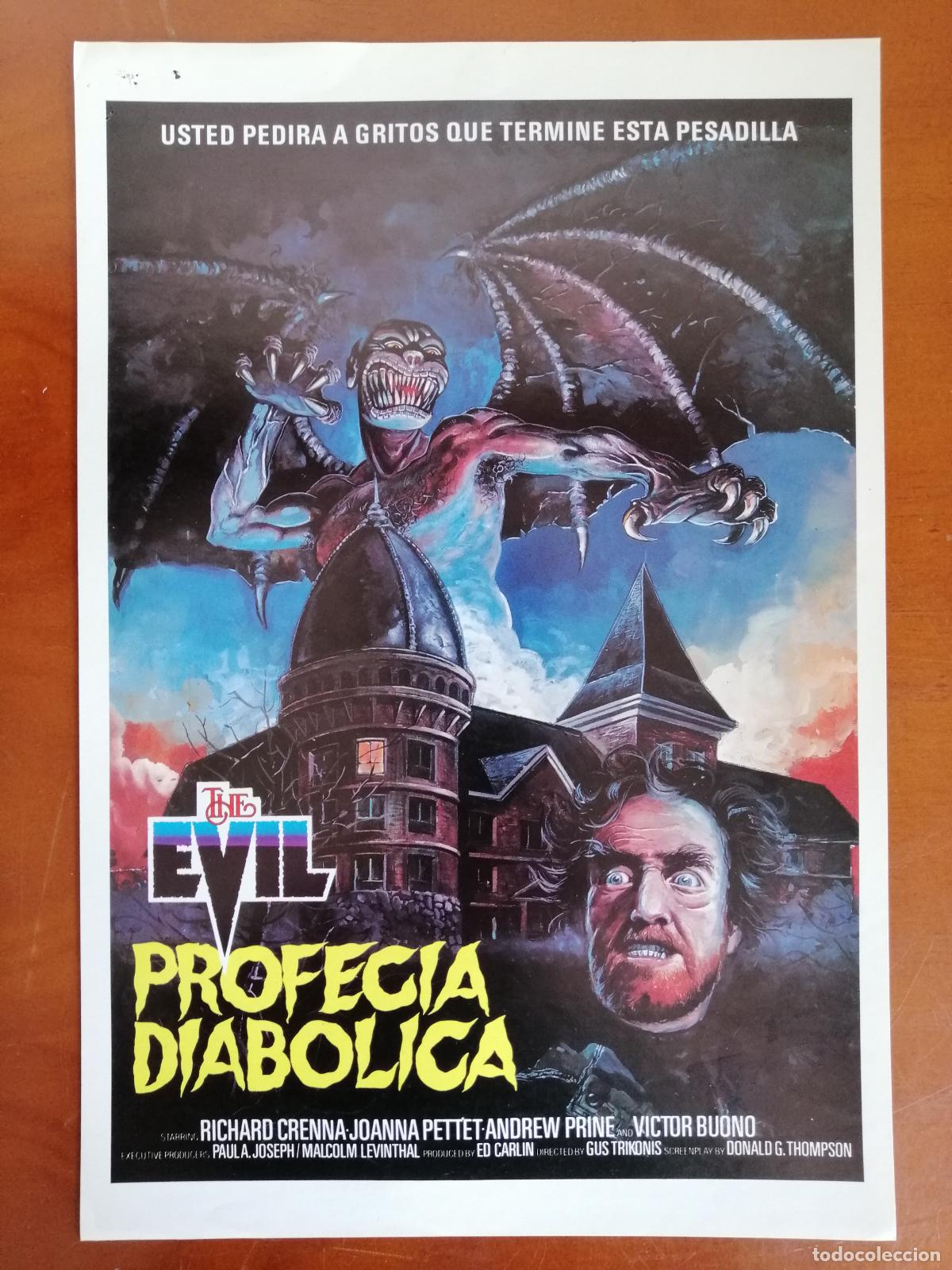 Cine: G10432 THE EVIL (PROFESIA DIABOLICA)-SENCILLO