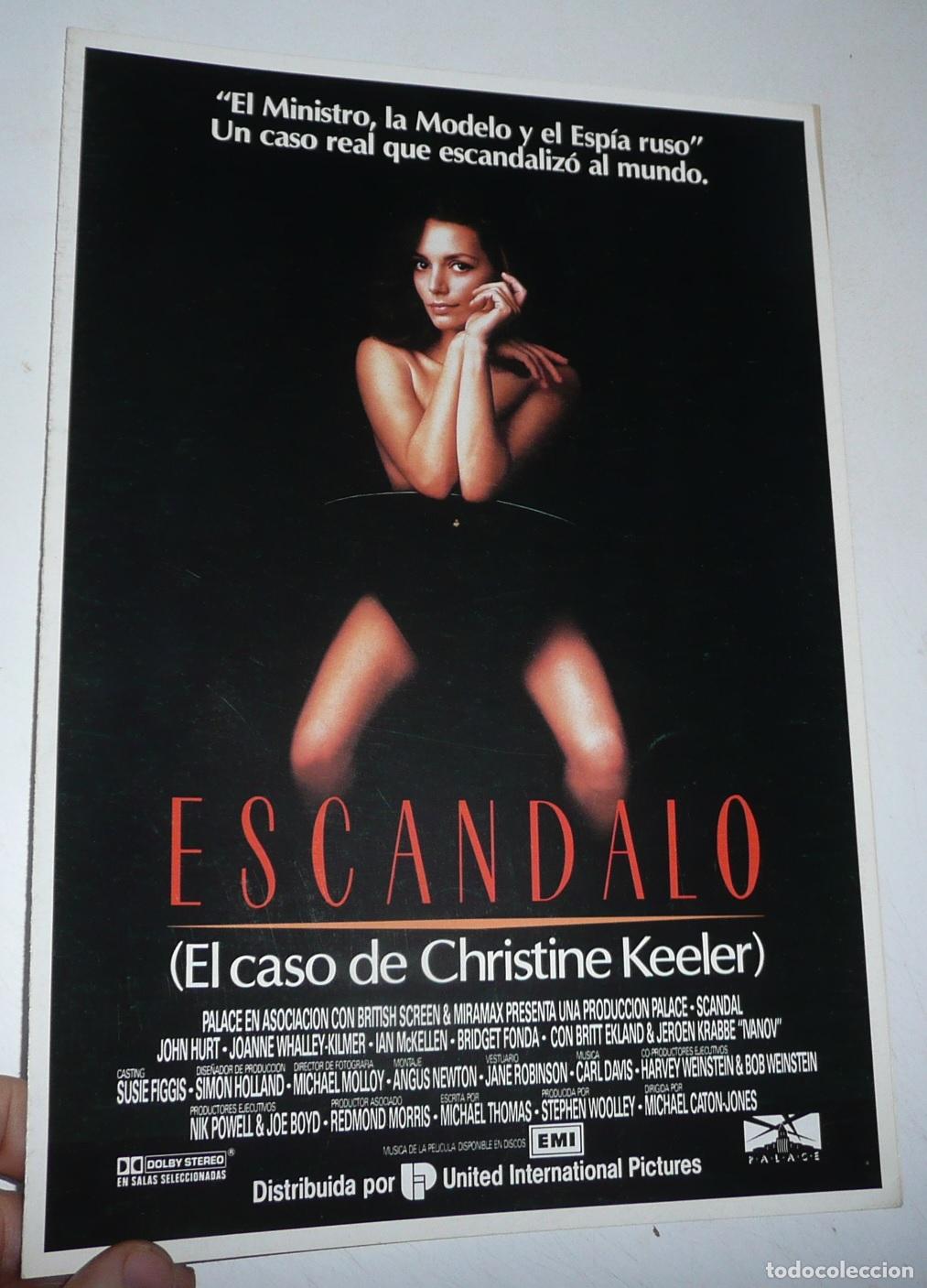 Cine: Esc&aacute;ndalo (El caso de Christine Keeler) (Michael Caton-Jones, 1989) John Hurt, Joanne Whalley-Kilmer