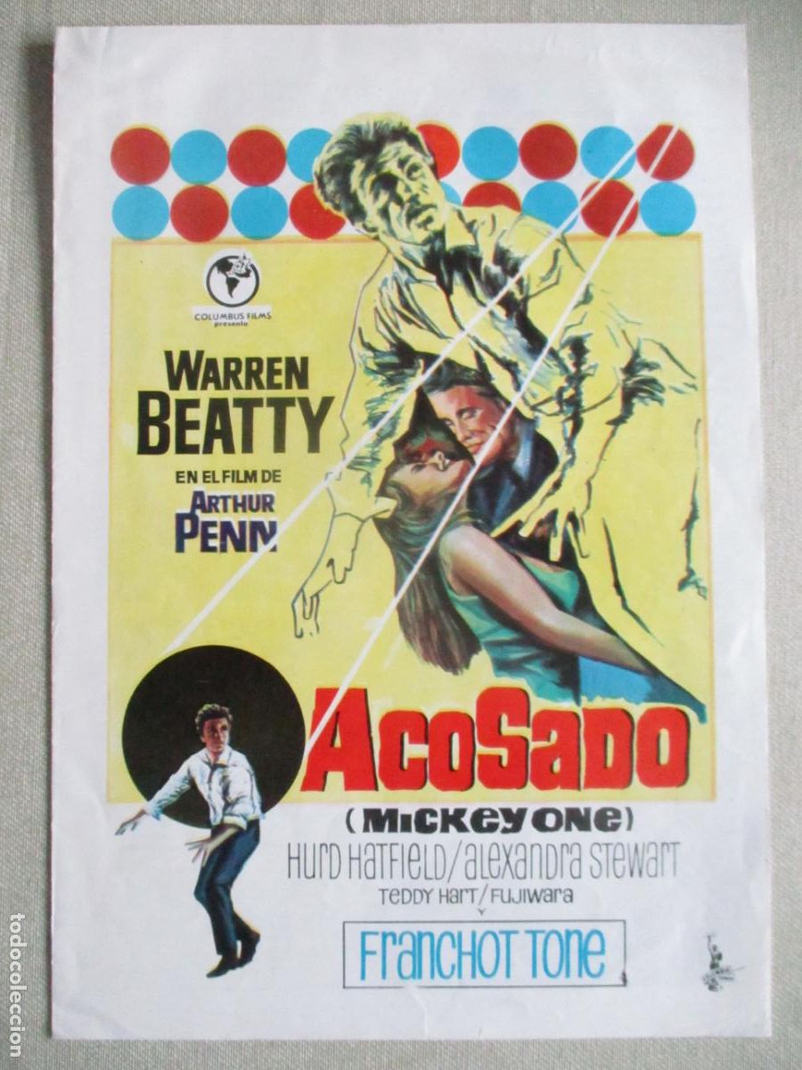 Cine: ACOSADO. GUIA ORIGINAL ESTRENO. PEDIDO MINIMO EN GUIAS 10 EUROS.