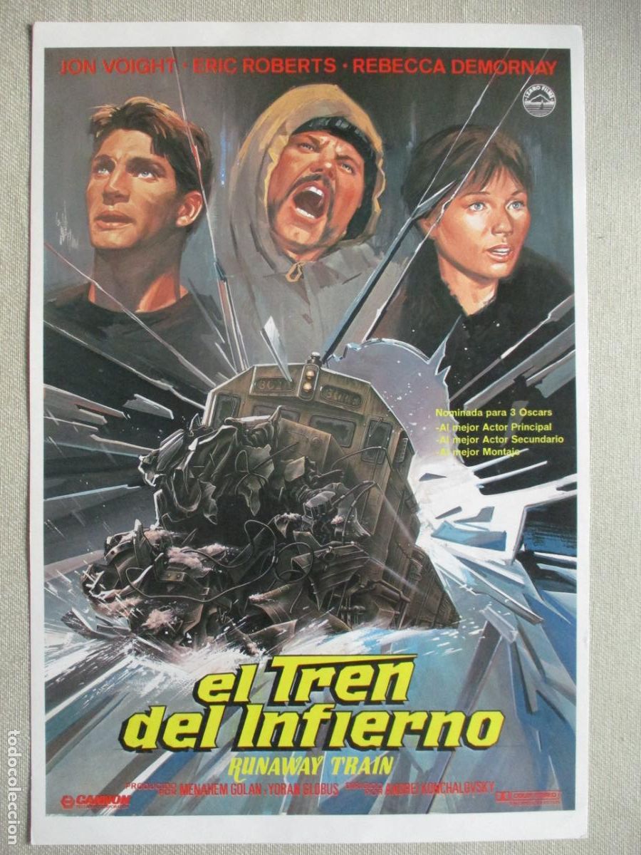 Cine: EL TREN DEL INFIERNO. GUIA ORIGINAL ESTRENO. PEDIDO MINIMO EN GUIAS 10 EUROS.