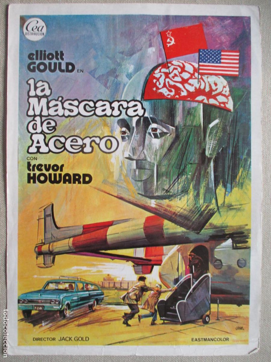 Cinema: LA MASCARA DE ACERO. GUIA ORIGINAL ESTRENO. PEDIDO MINIMO EN GUIAS 10 EUROS.