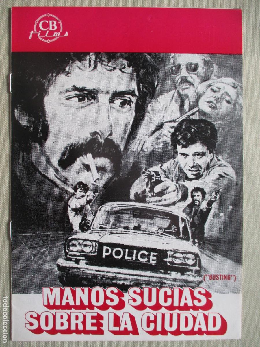 Cinema: MANOS SUCIAS SOBRE LA CIUDAD. GUIA ORIGINAL ESTRENO. PEDIDO MINIMO EN GUIAS 10 EUROS.