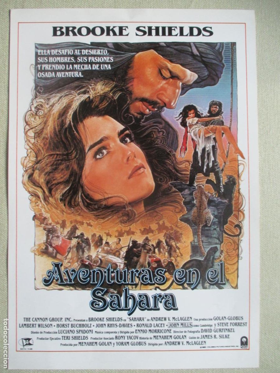Cinema: AVENTURAS EN EL SAHARA. GUIA ORIGINAL ESTRENO. PEDIDO MINIMO EN GUIAS 10 EUROS.