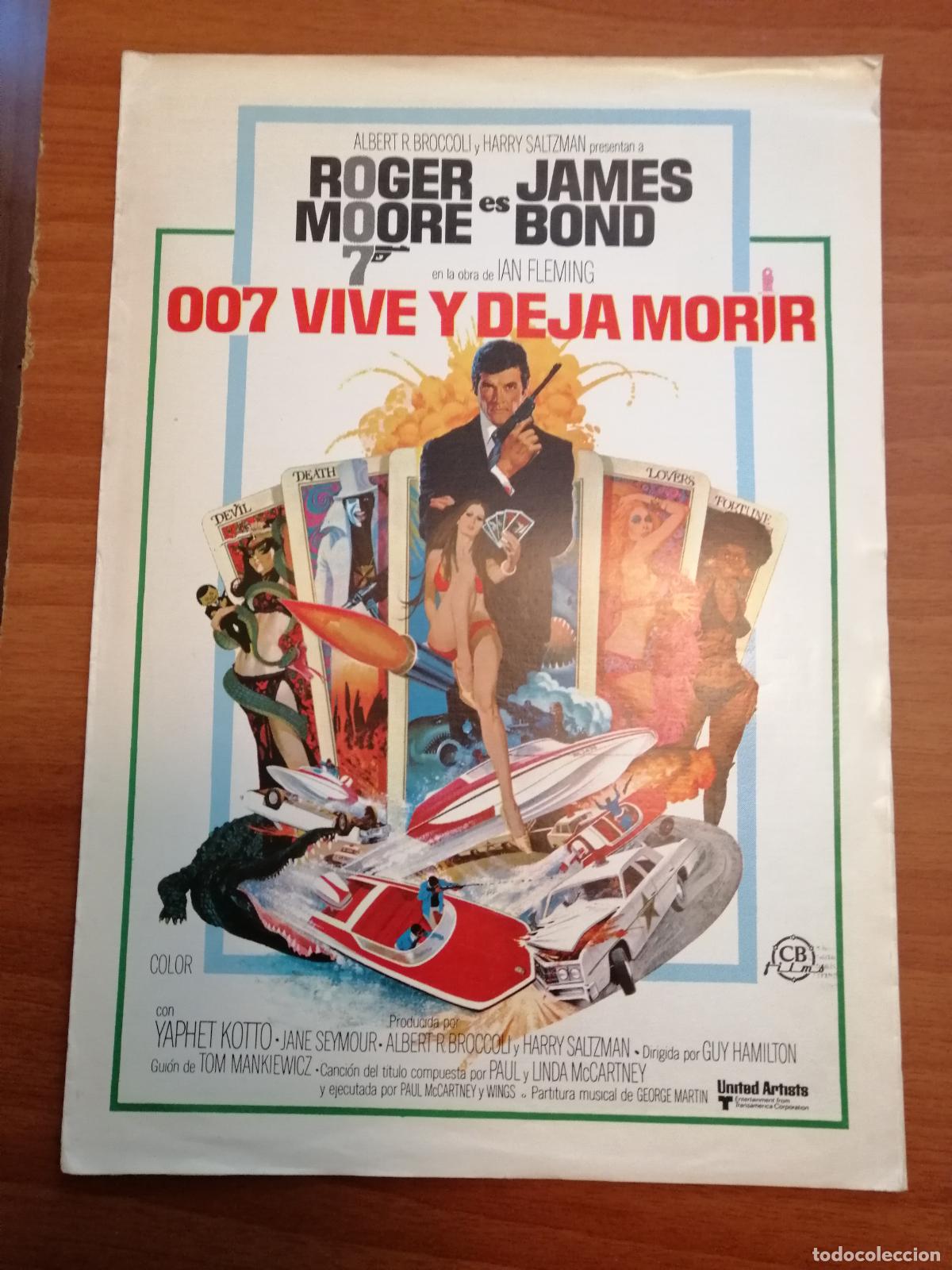 Cine: G22 007 VIVE Y DEJA MORIR-TRIPLE