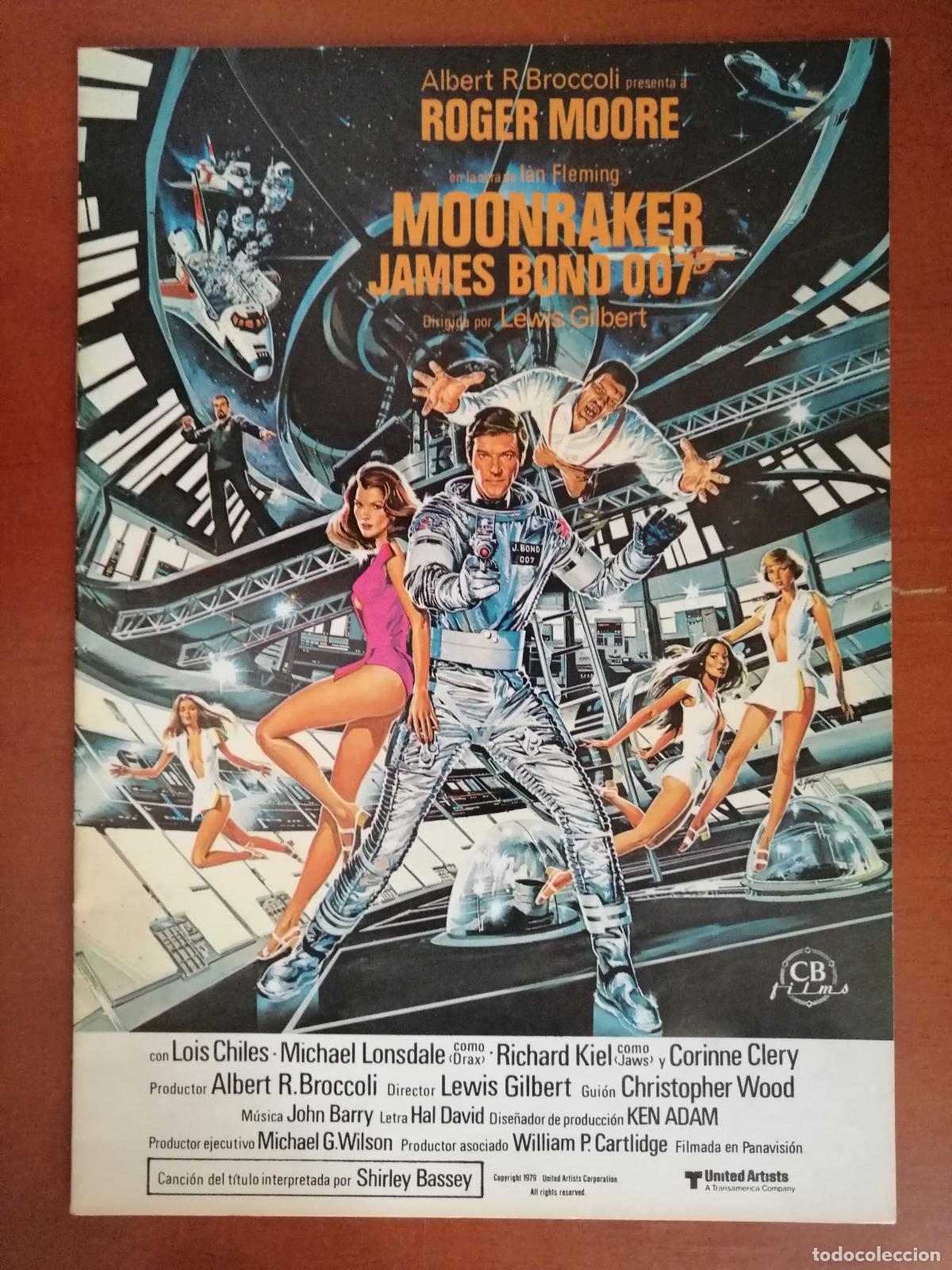 Cine: G8297 MOONRAKER-LIBRO 12 PAGINAS
