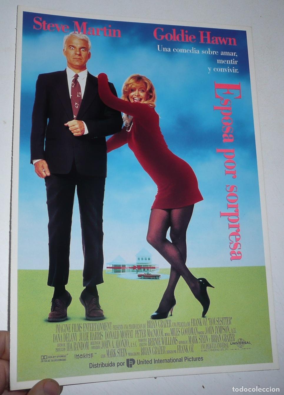 Cine: Esposa por sorpresa (Frank Oz, 1992) Steve Martin, Goldie Hawn, Dana Delany, Julie Harris