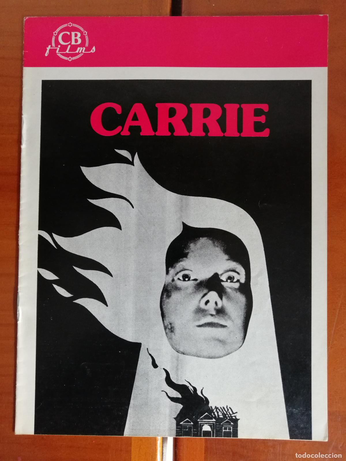 Cine: G1395 CARRIE-LIBRO 8 PAGINAS