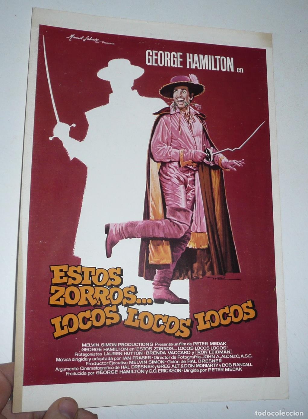 Cine: Estos zorros&hellip; locos, locos, locos (Peter Medak, 1981) George Hamilton, Lauren Hutton, Brenda Vaccaro