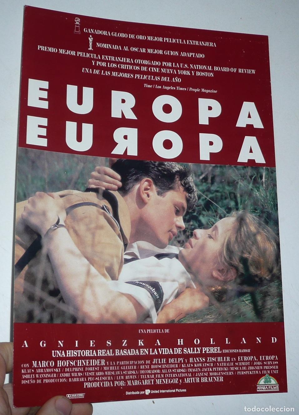 Cine: Europa, Europa (Agnieszka Holland, 1990) Marco Hofschneider, Julie Delpy, Hanns Zischler